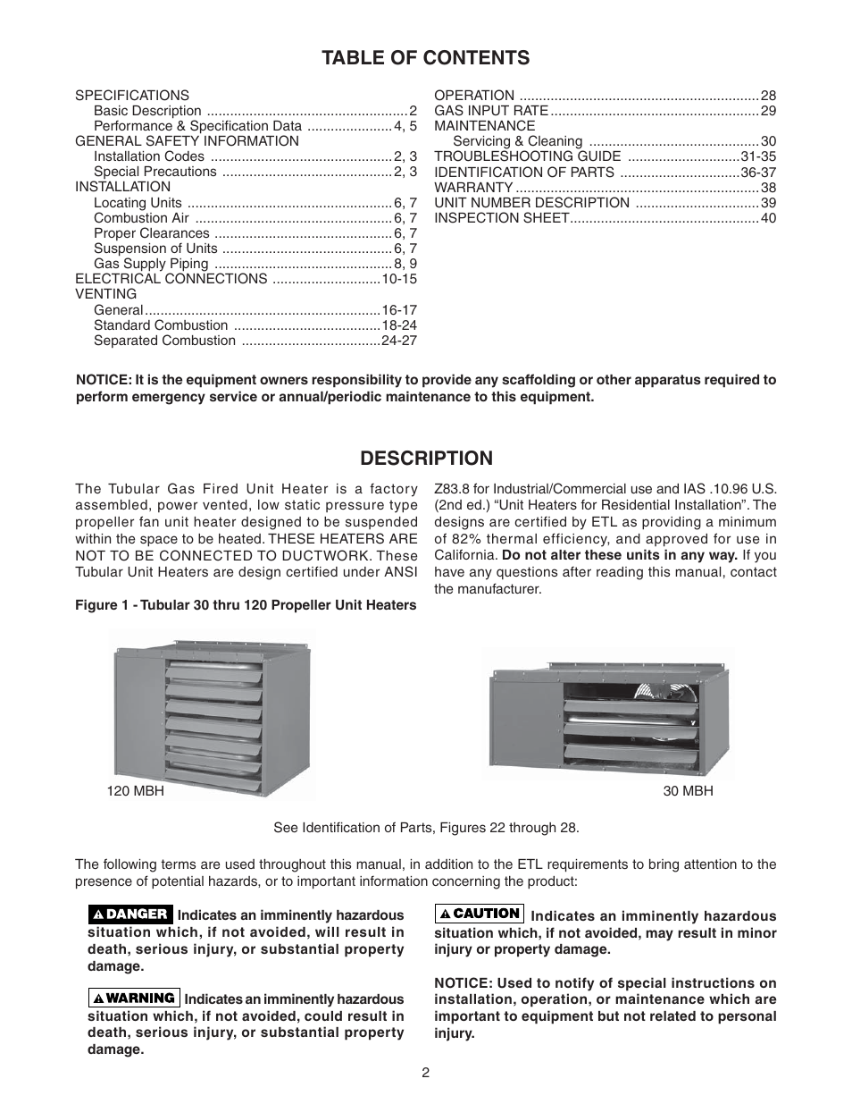 Sterling GG User Manual | Page 2 / 40