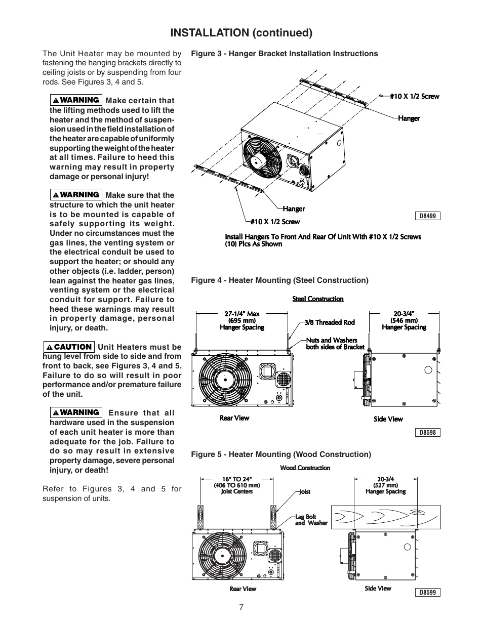 Installation (continued) | Sterling GG User Manual | Page 7 / 40