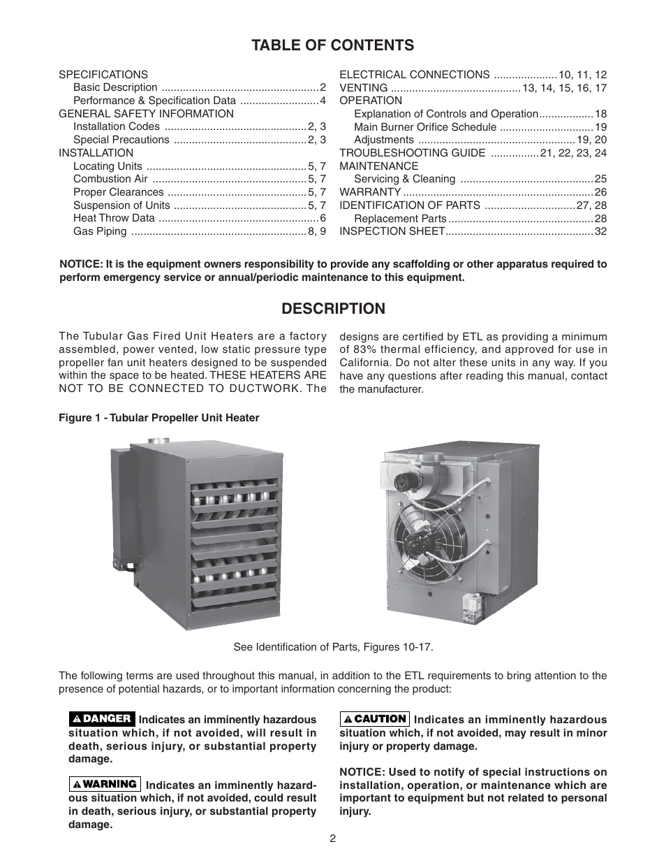 Sterling TF User Manual | Page 2 / 32