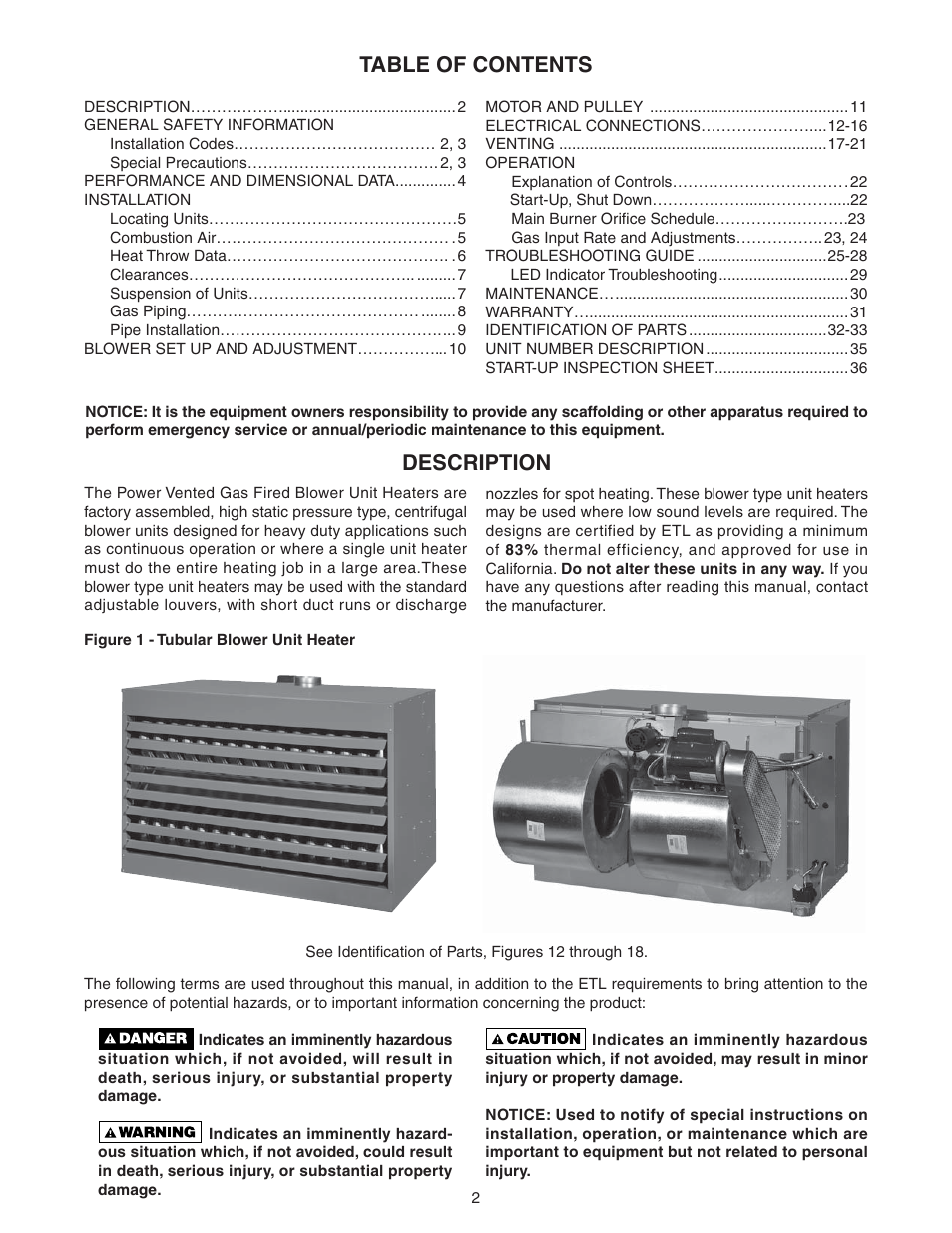 Sterling TC User Manual | Page 2 / 36