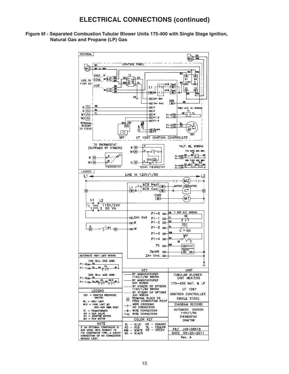 Electrical connections (continued) | Sterling SC User Manual | Page 15 / 36
