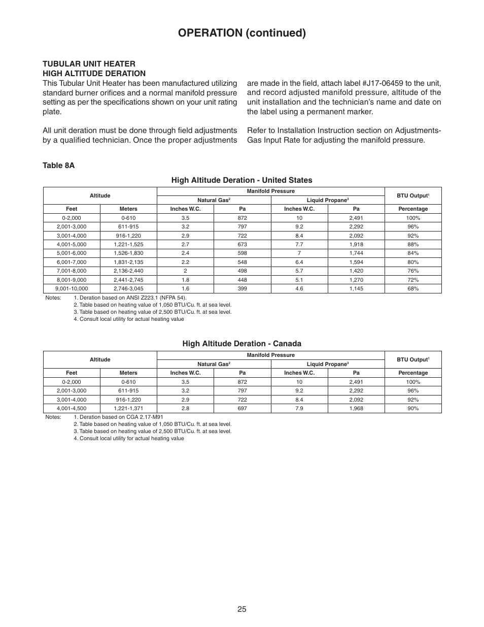 Operation (continued) | Sterling SC User Manual | Page 25 / 36