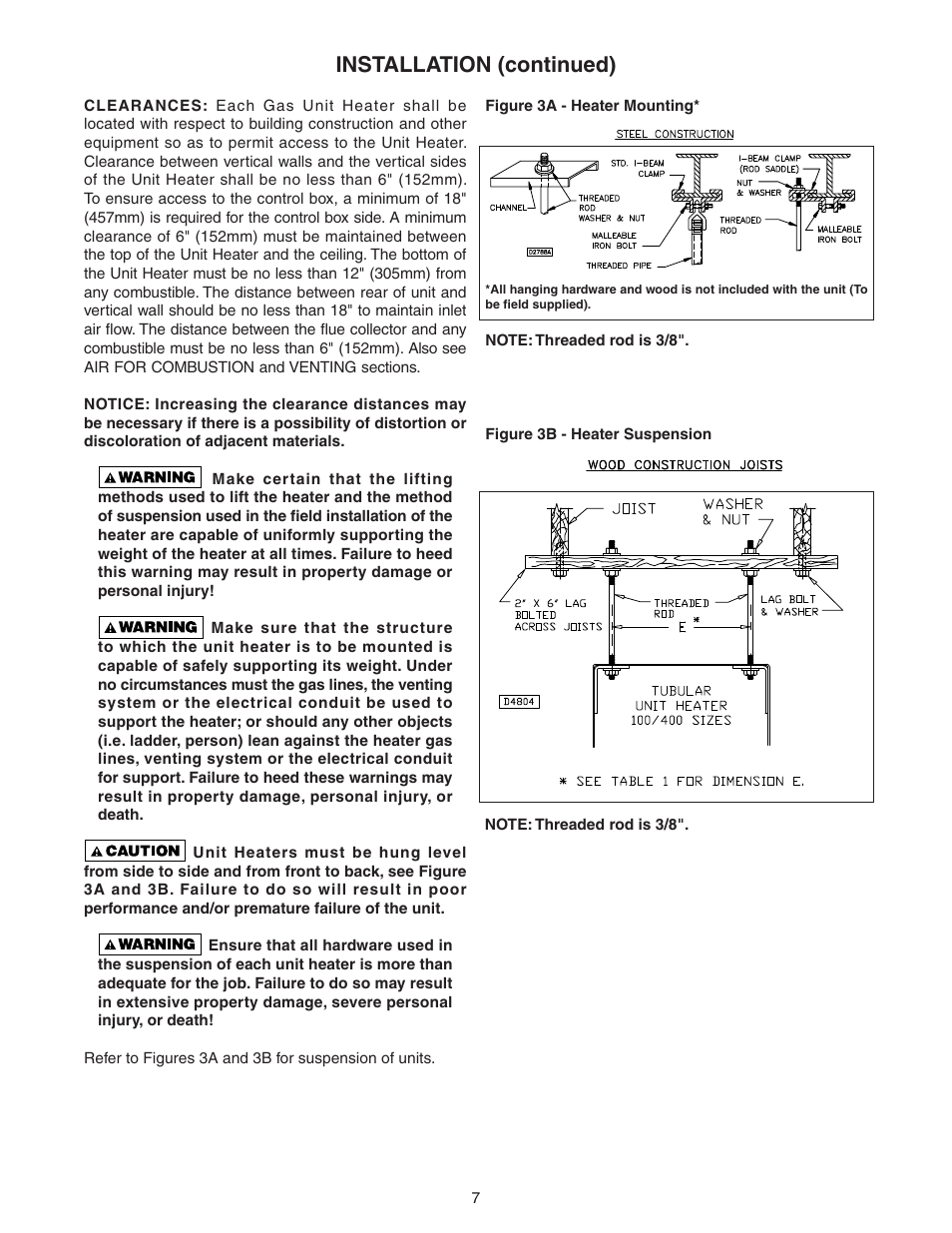 Installation (continued) | Sterling SC User Manual | Page 7 / 36