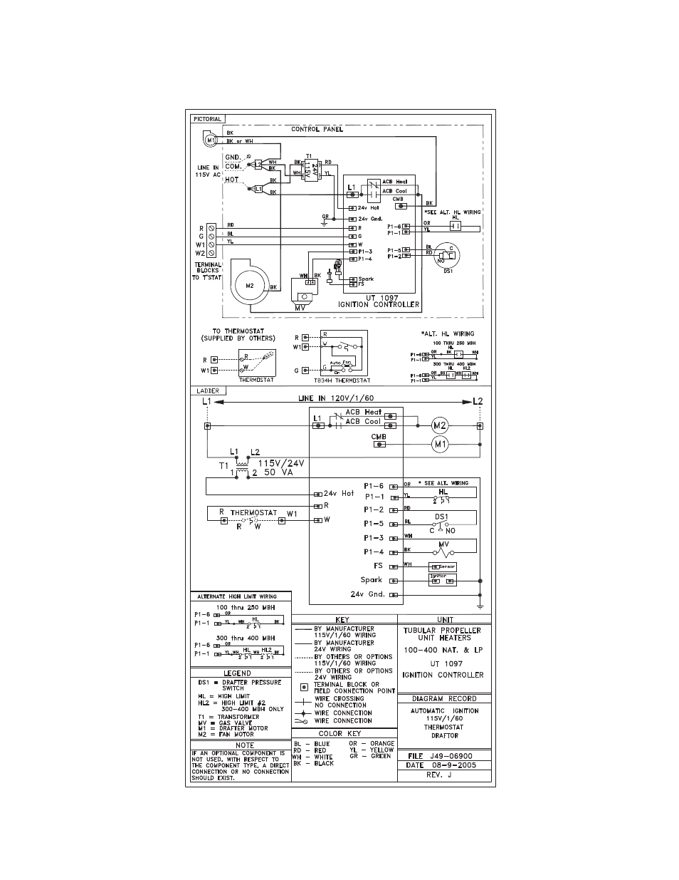 Electrical connections (continued) | Sterling SF User Manual | Page 11 / 32