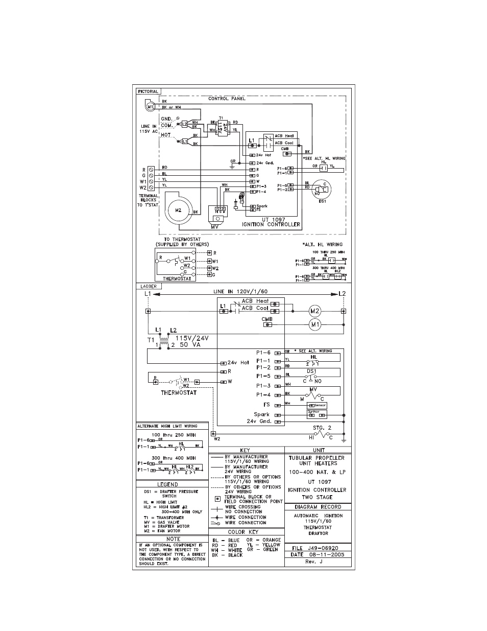 Electrical connections (continued) | Sterling SF User Manual | Page 12 / 32