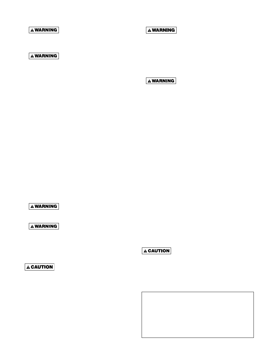 General safety information | Sterling SF User Manual | Page 3 / 32