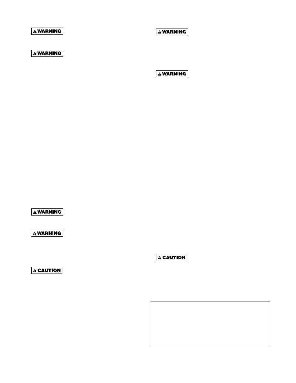 General safety information | Sterling QVSF User Manual | Page 3 / 32