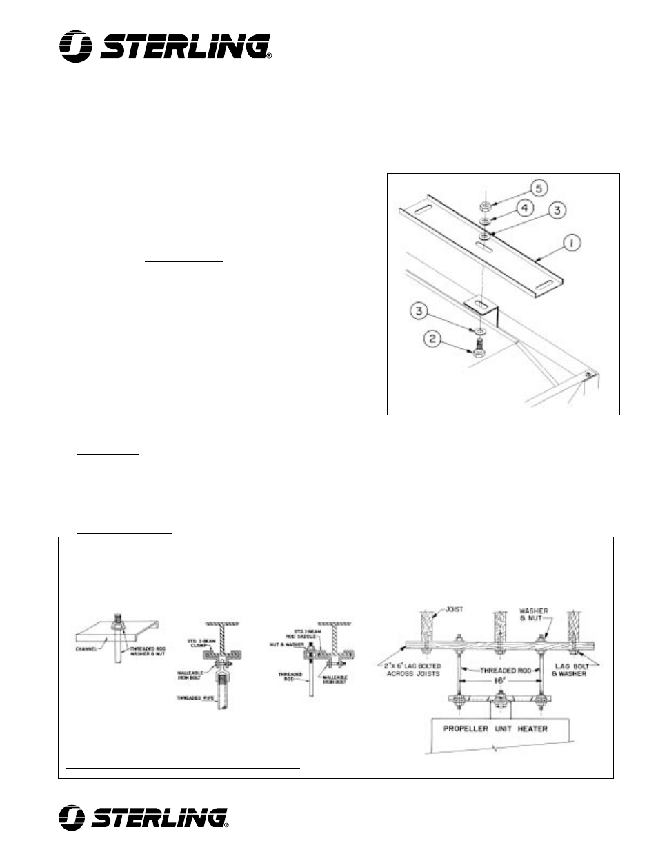 Sterling QVF User Manual | 1 page