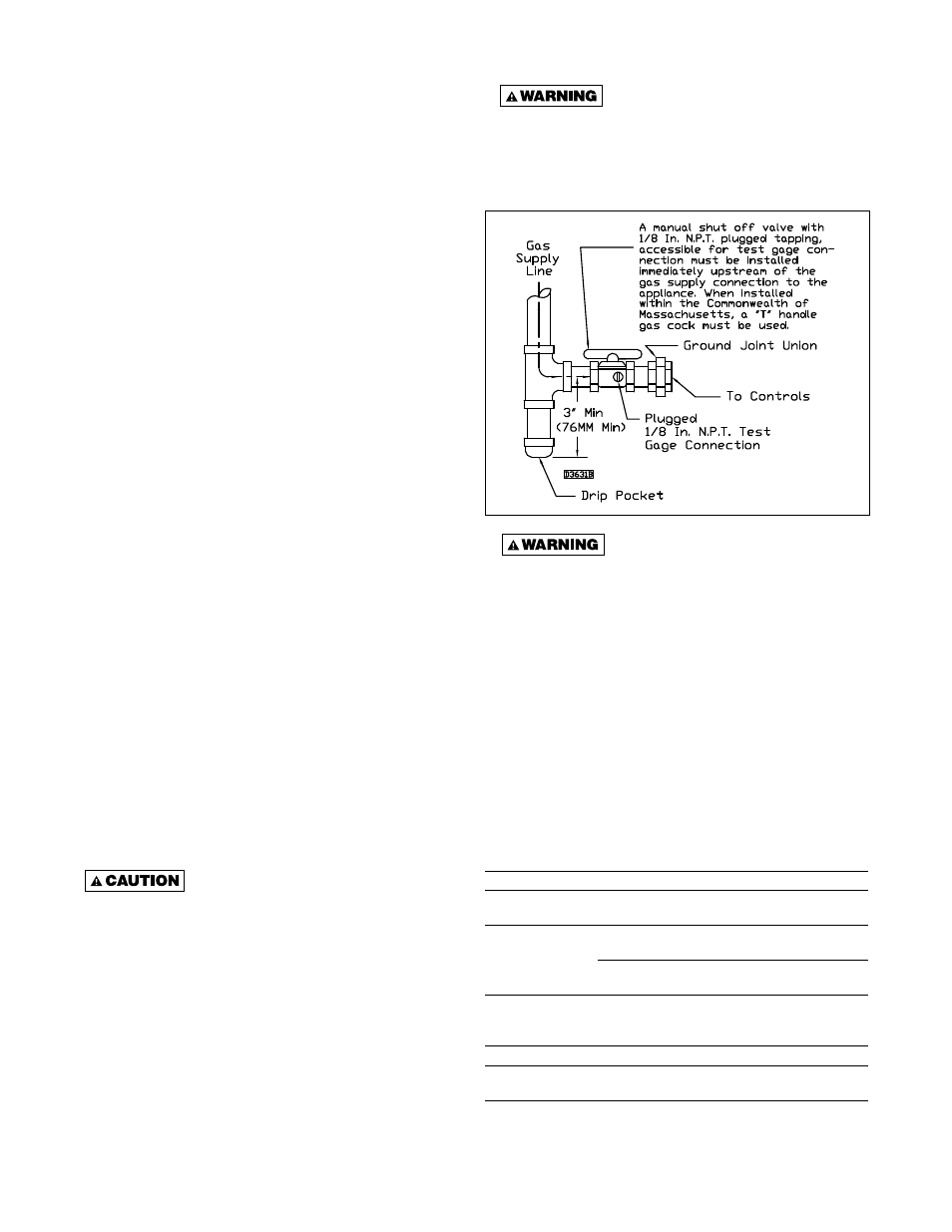 Pipe installation | Sterling QVES User Manual | Page 17 / 32