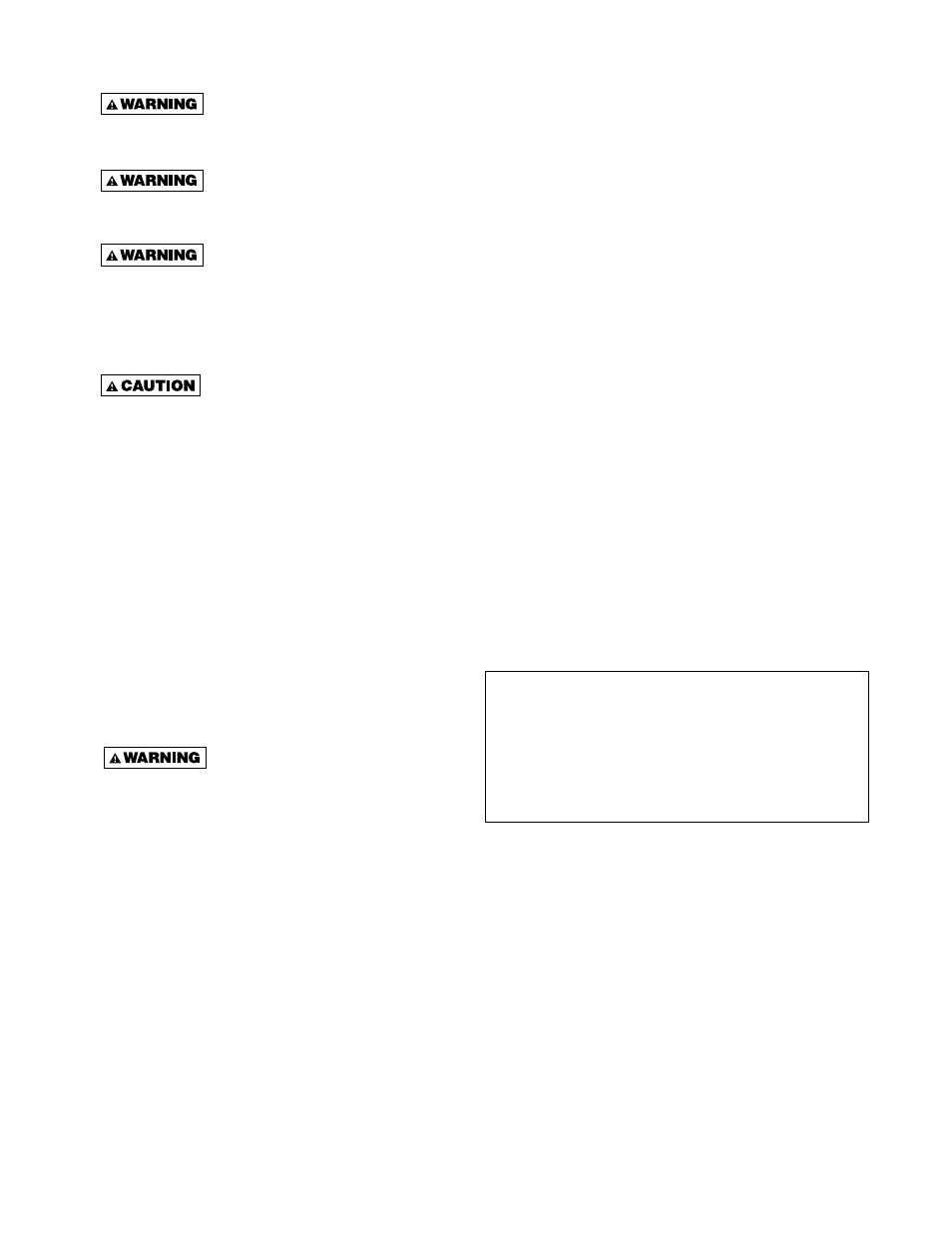 General safety information | Sterling HS User Manual | Page 3 / 24