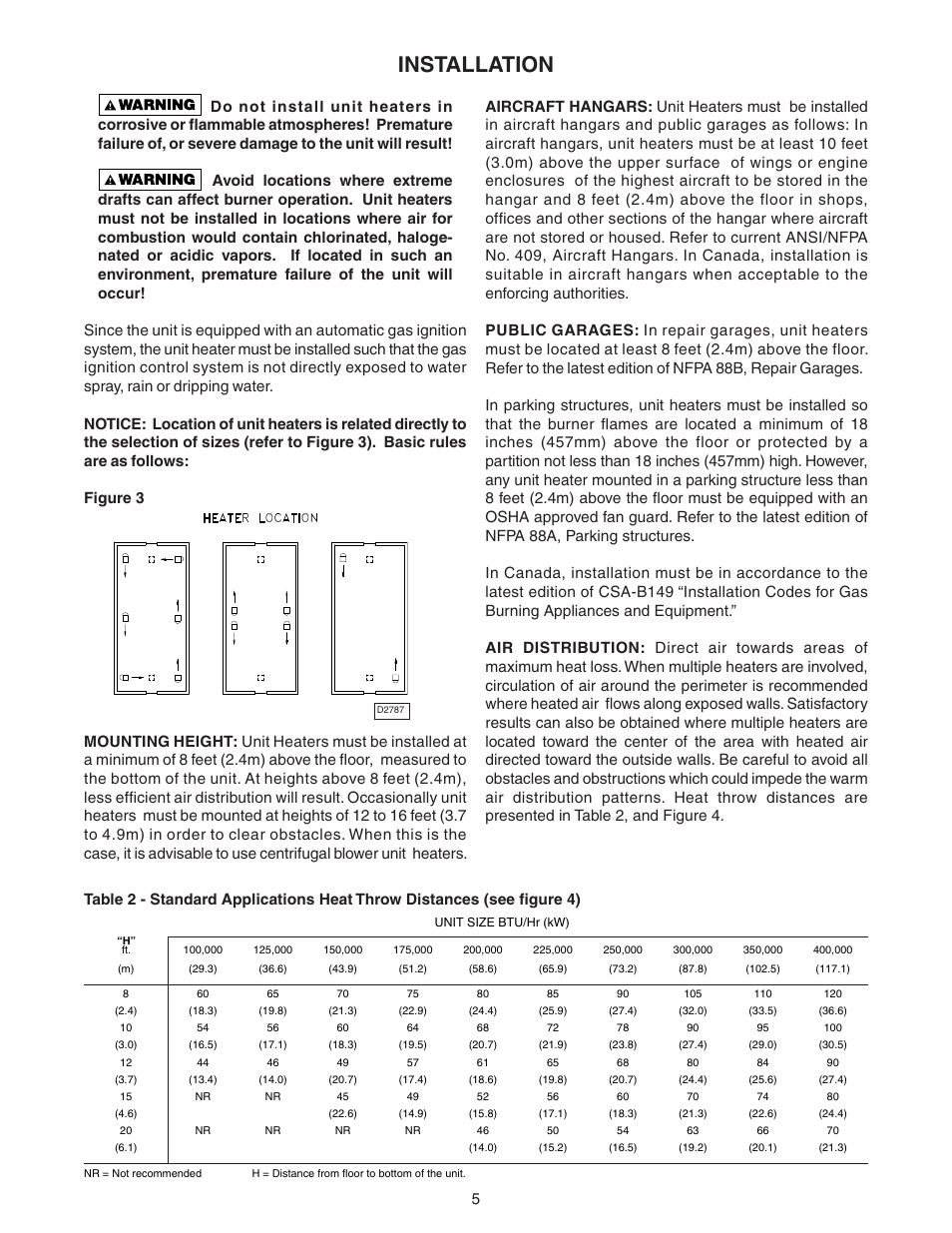 Installation | Sterling QVSB User Manual | Page 5 / 32