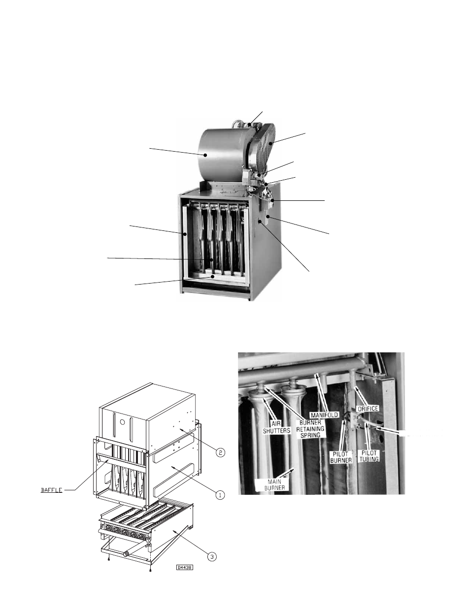 Identification of parts blower unit heaters | Sterling QVEB User Manual | Page 24 / 32