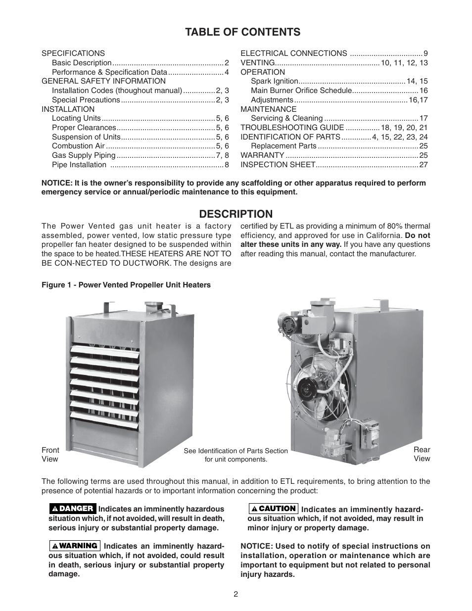 Sterling QVEF User Manual | Page 2 / 28