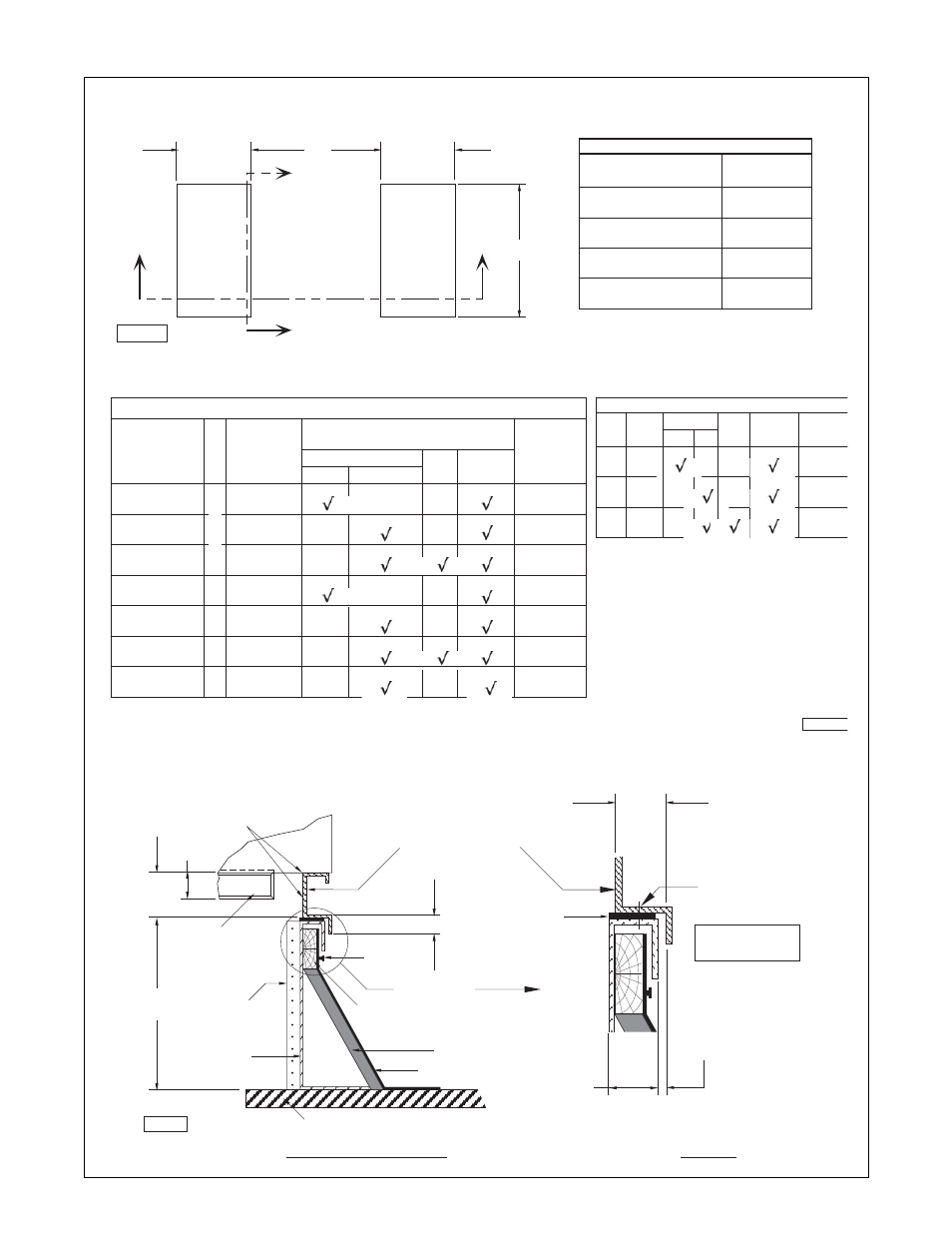 Figure 8 - roof curb specifi cations | Sterling RT User Manual | Page 9 / 36