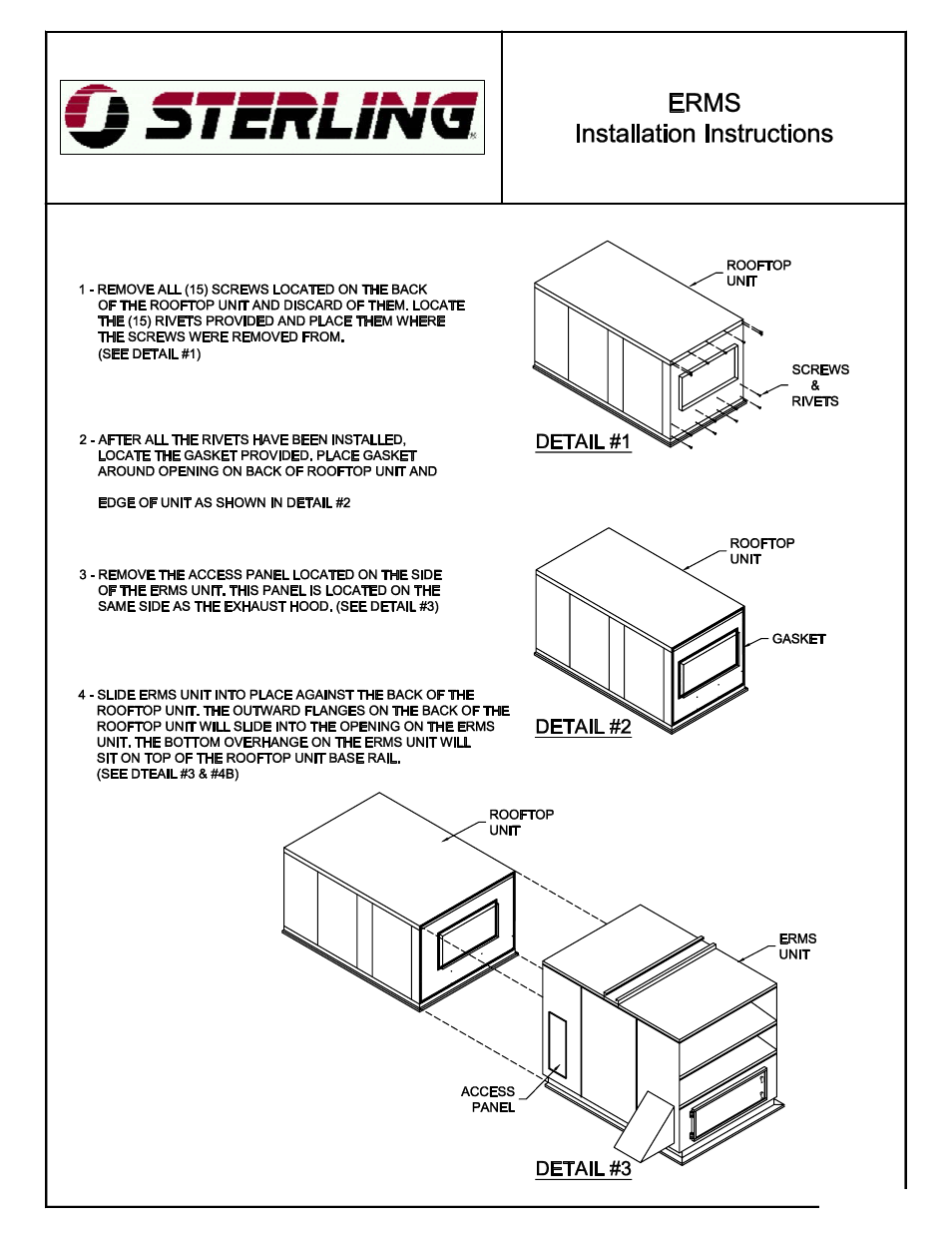 Sterling ERMS User Manual | Page 5 / 28