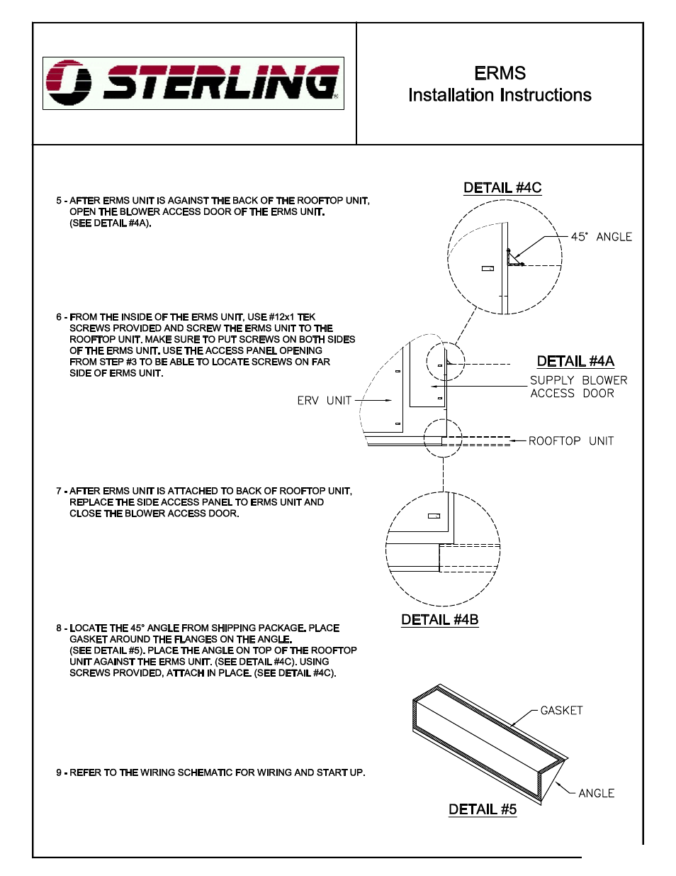 Sterling ERMS User Manual | Page 6 / 28