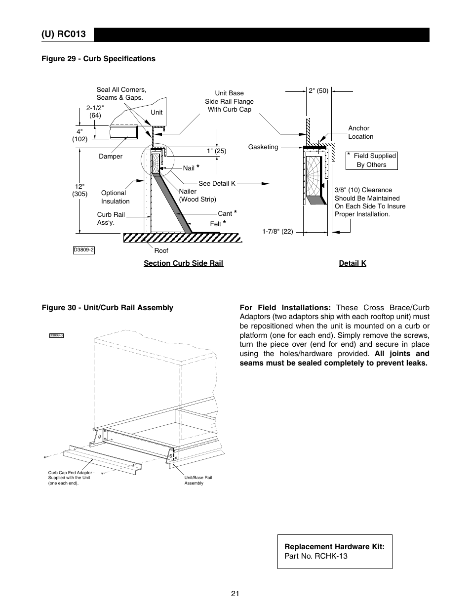 U) rc013 | Sterling RT User Manual | Page 21 / 24