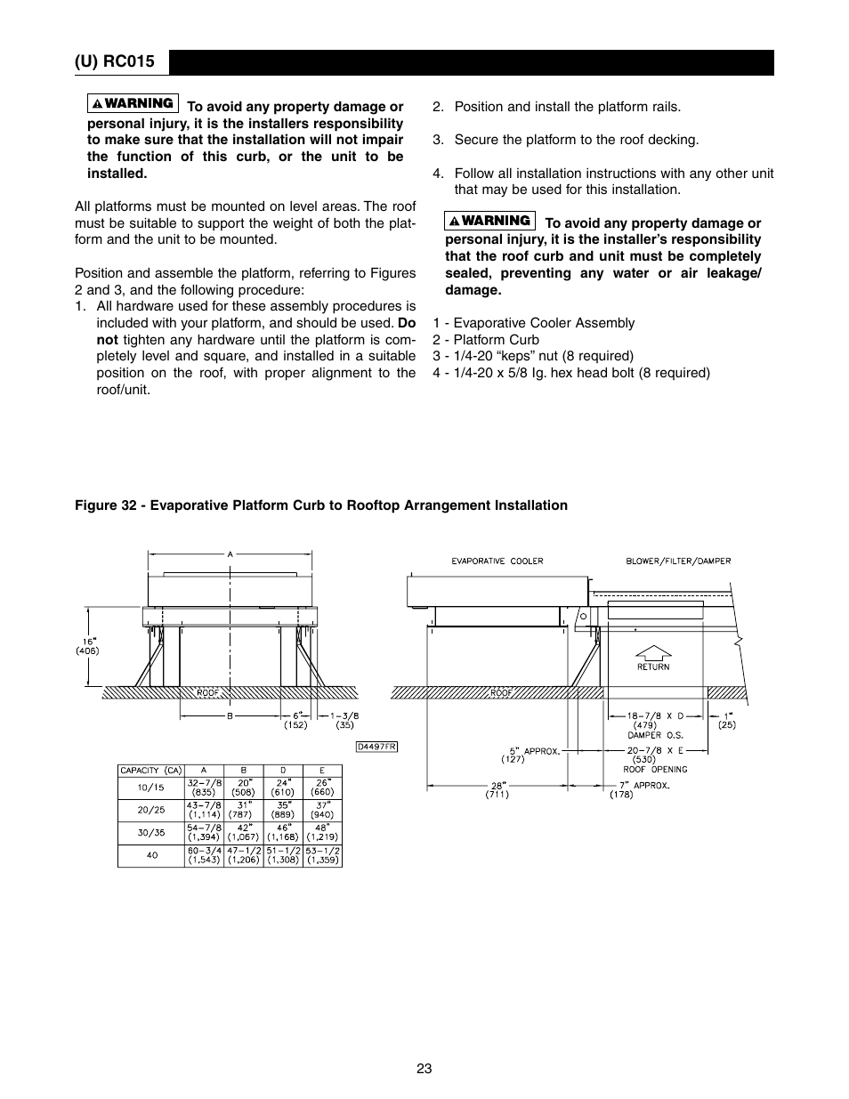 Sterling RT User Manual | Page 23 / 24