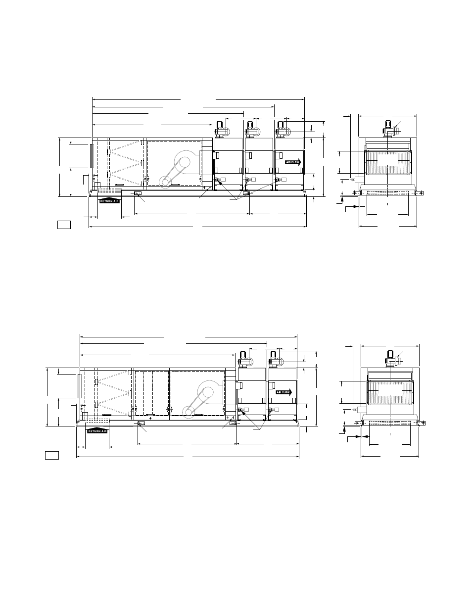 29 — dimensional data — arrangements | Sterling ME User Manual | Page 29 / 36