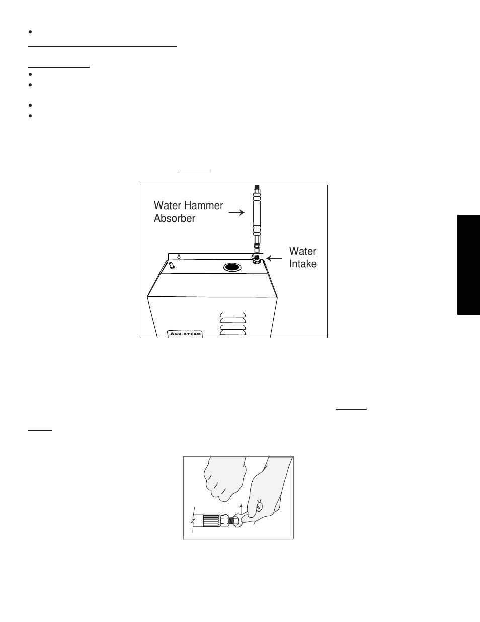 Contract or | Thermolec Split|Steam User Manual | Page 23 / 31