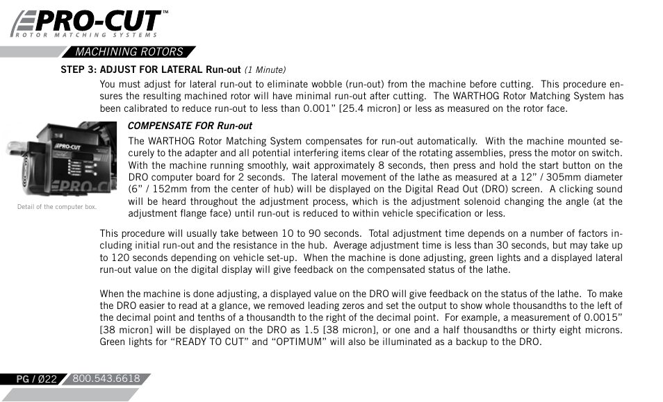 Pro-Cut Warthog User Manual | Page 22 / 88