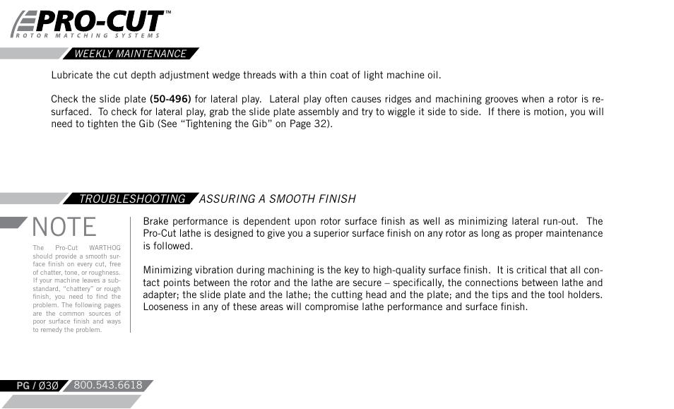 Pro-Cut Warthog User Manual | Page 30 / 88