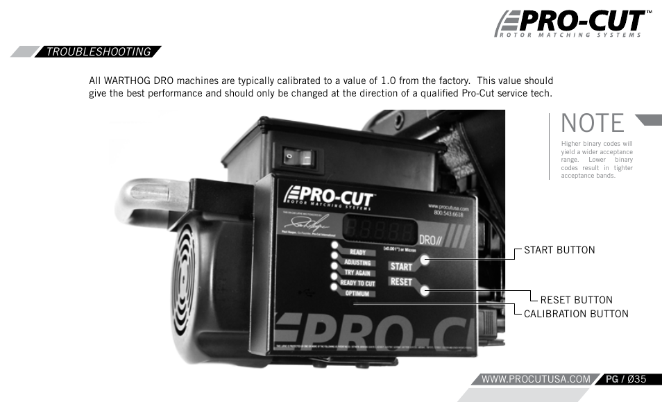 Pro-Cut Warthog User Manual | Page 35 / 88