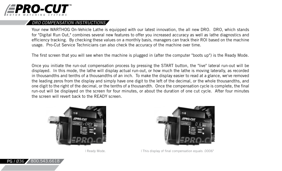 Pro-Cut Warthog User Manual | Page 36 / 88