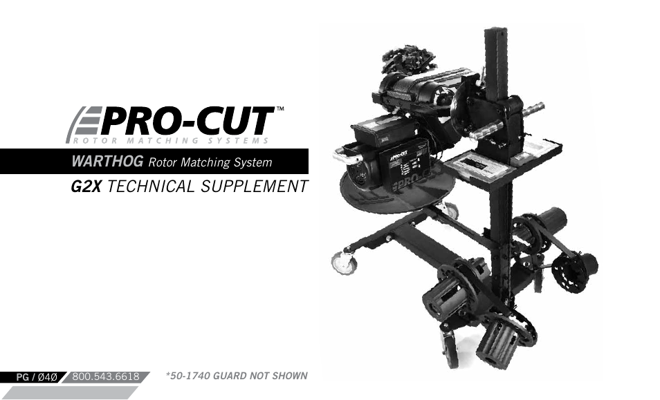 G2x technical supplement, Warthog | Pro-Cut Warthog User Manual | Page 40 / 88