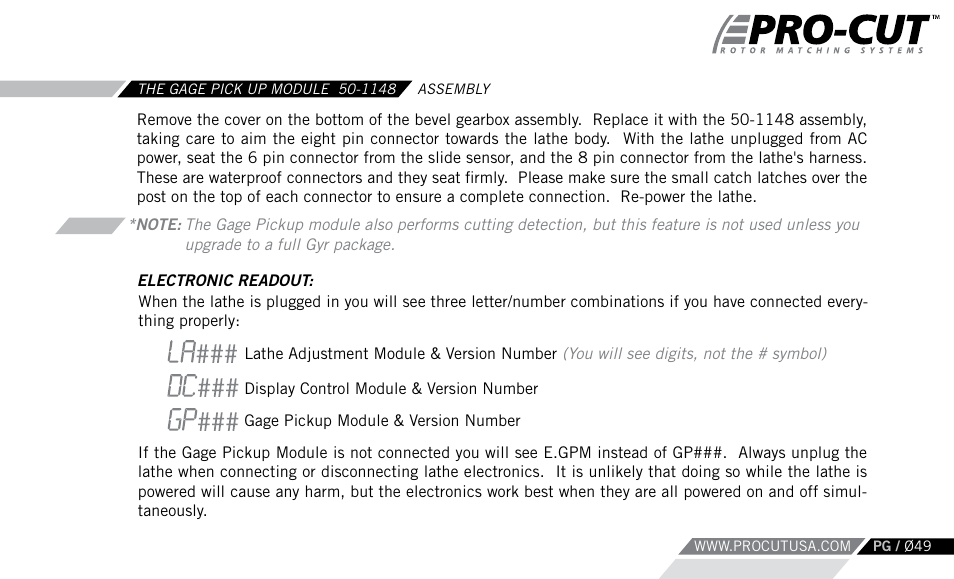 Pro-Cut Warthog User Manual | Page 49 / 88