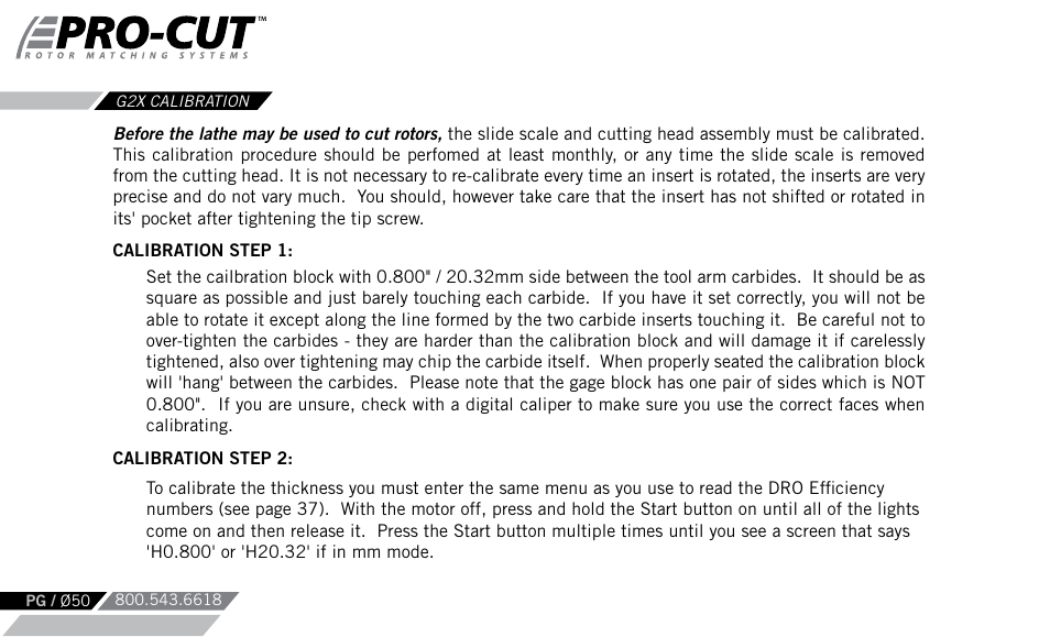 Pro-Cut Warthog User Manual | Page 50 / 88