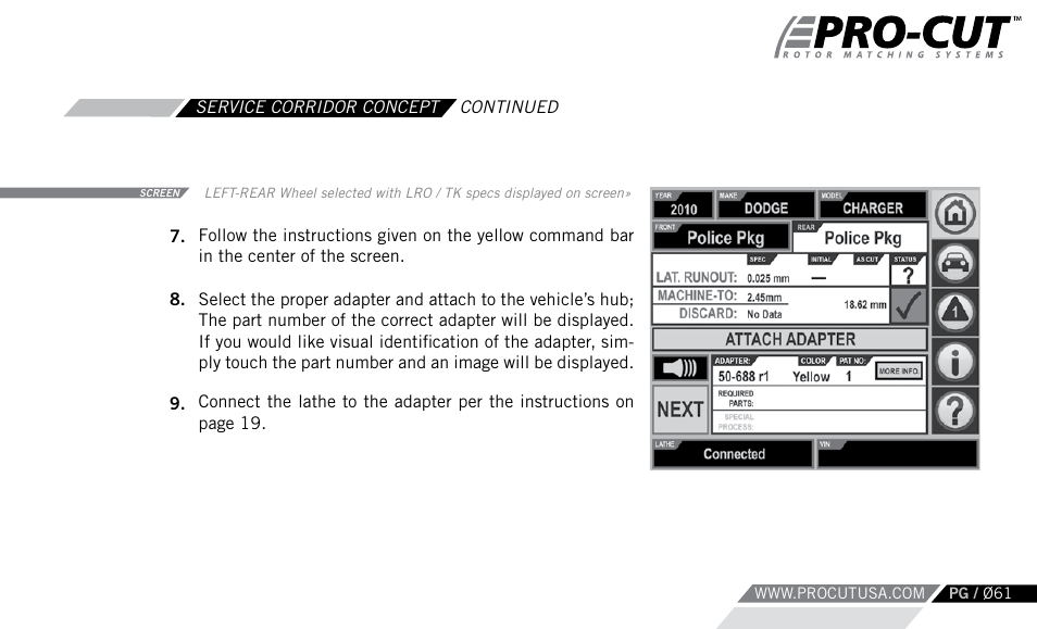 Pro-Cut Warthog User Manual | Page 61 / 88