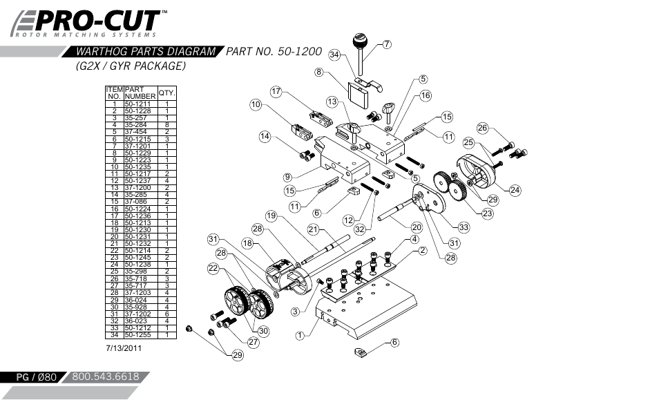 Pro-Cut Warthog User Manual | Page 80 / 88