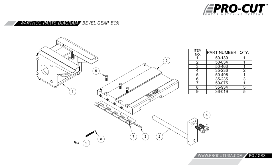 Pro-Cut Warthog User Manual | Page 83 / 88