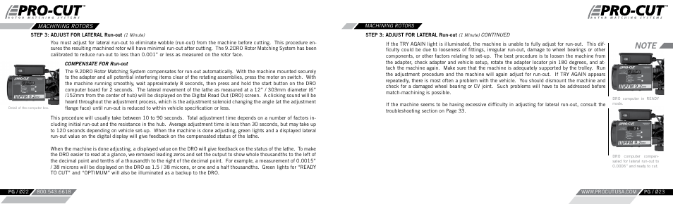 Pro-Cut PFM 9.2 User Manual | Page 12 / 46