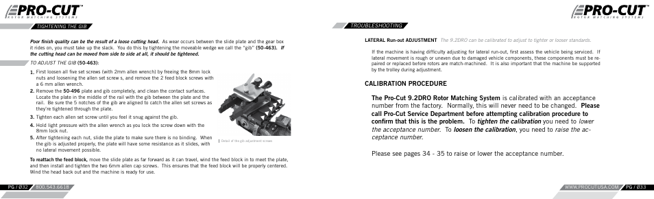 Pro-Cut PFM 9.2 User Manual | Page 17 / 46