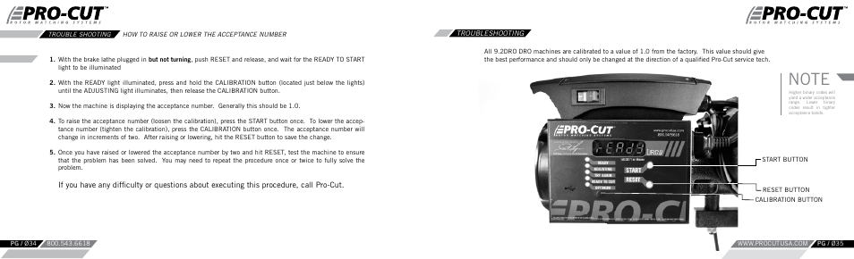 Pro-Cut PFM 9.2 User Manual | Page 18 / 46