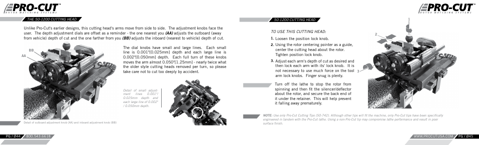 Pro-Cut PFM 9.2 User Manual | Page 23 / 46