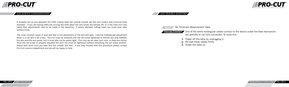 Pro-Cut PFM 9.2 User Manual | Page 27 / 46