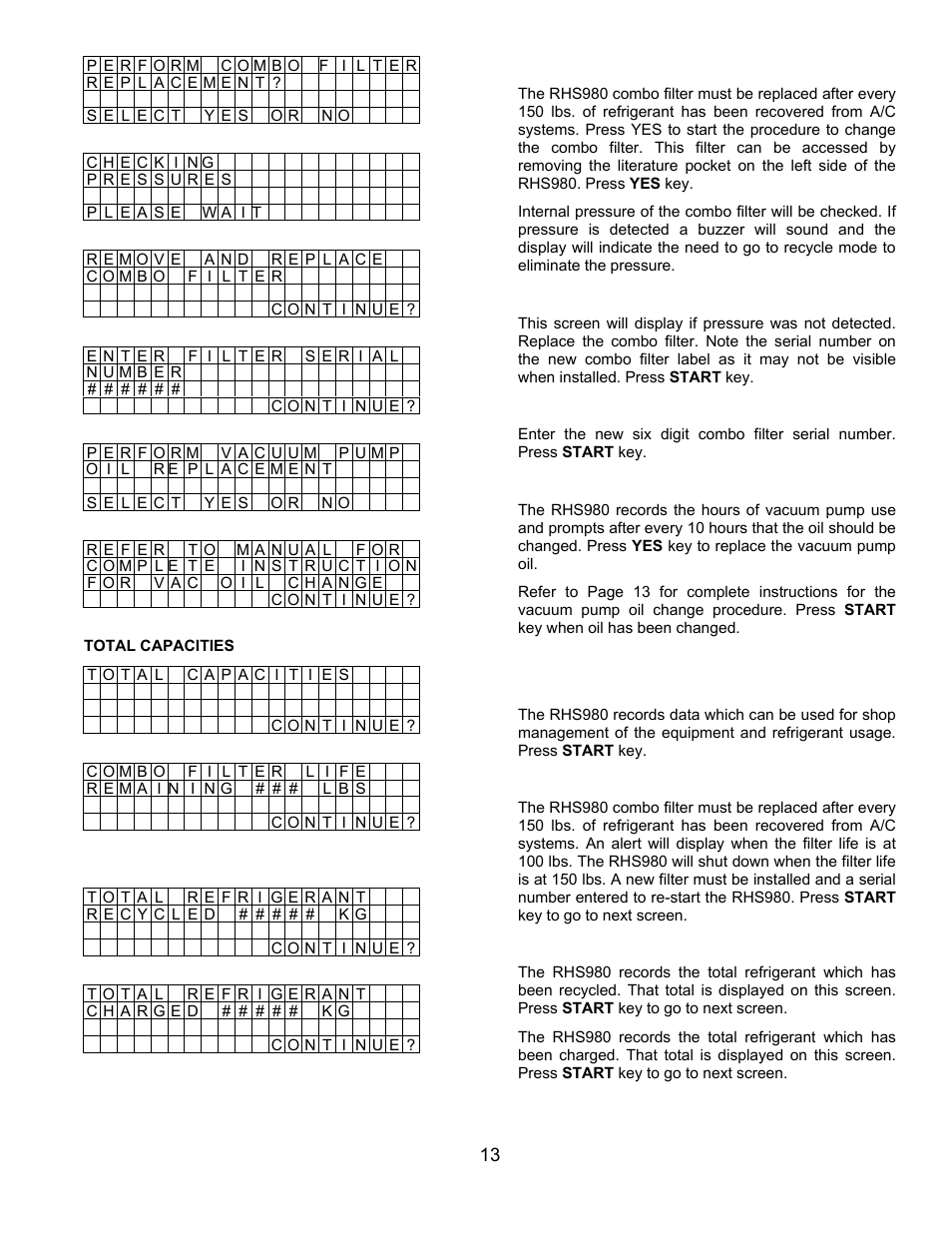 MAHLE RTI RHS980 User Manual | Page 14 / 17