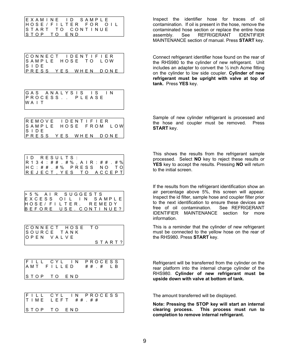 MAHLE RTI RHS980H User Manual | Page 10 / 41