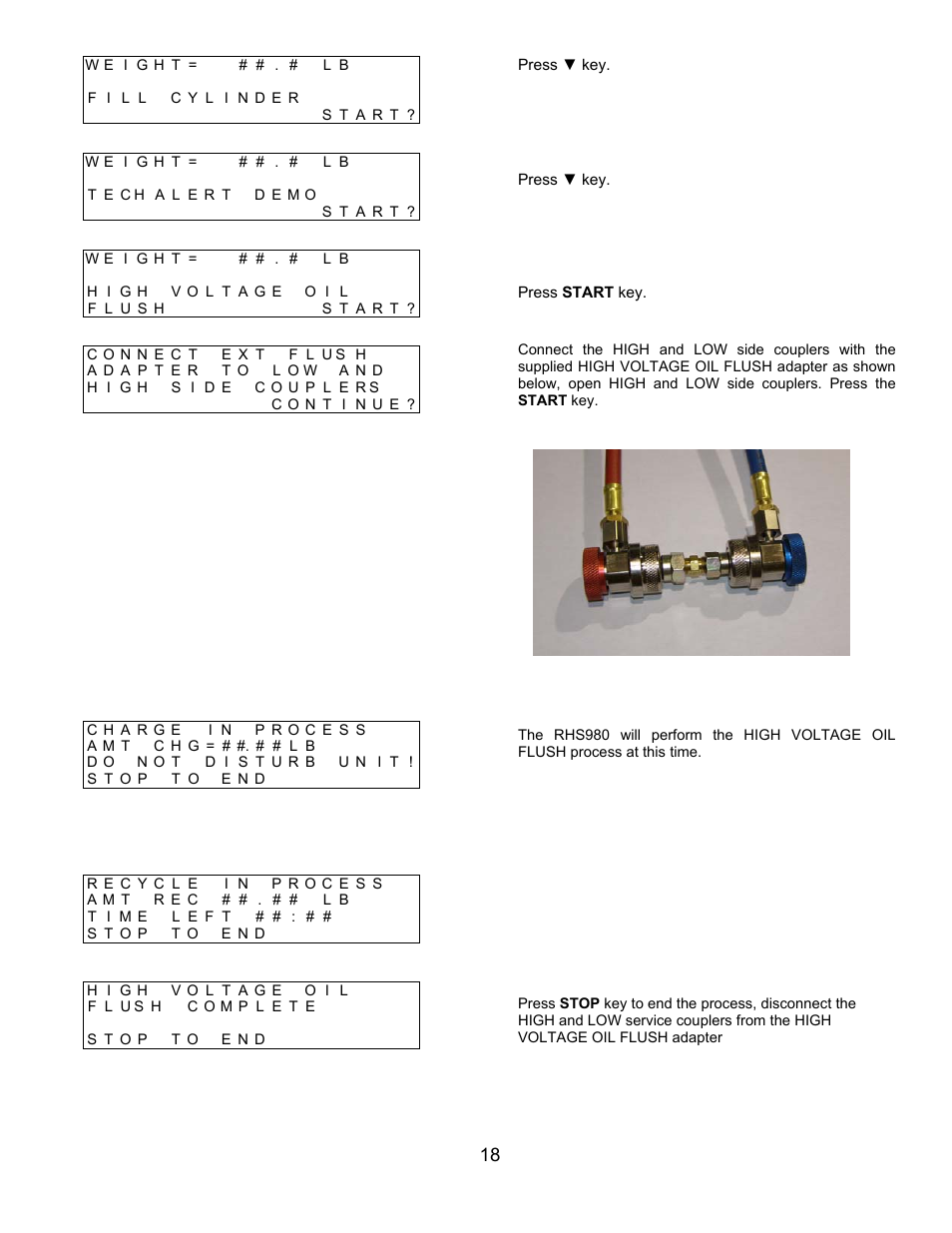 MAHLE RTI RHS980H User Manual | Page 19 / 41