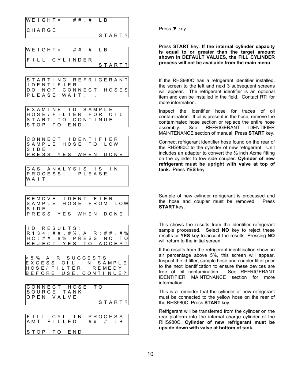MAHLE RTI RHS980C User Manual | Page 11 / 45