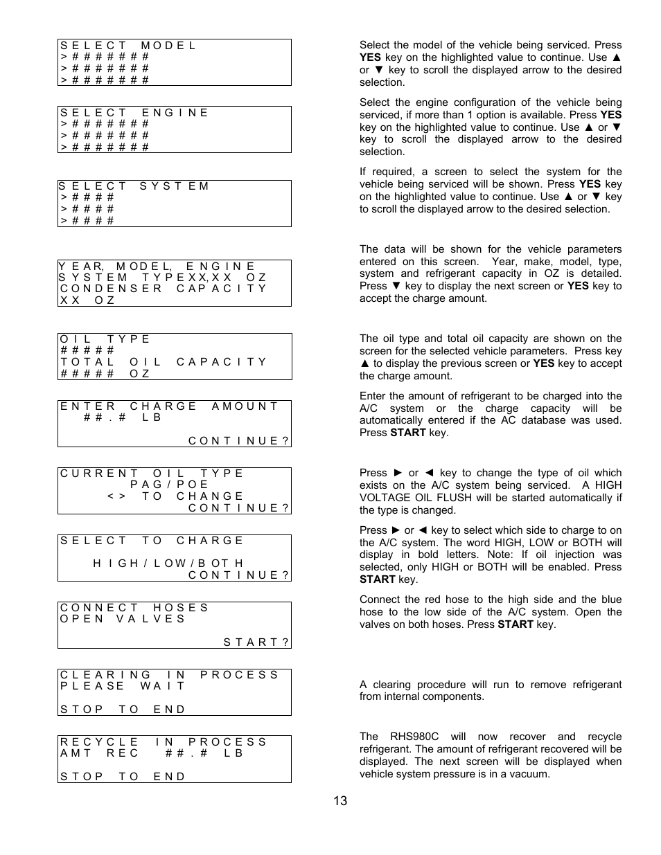 MAHLE RTI RHS980C User Manual | Page 14 / 45