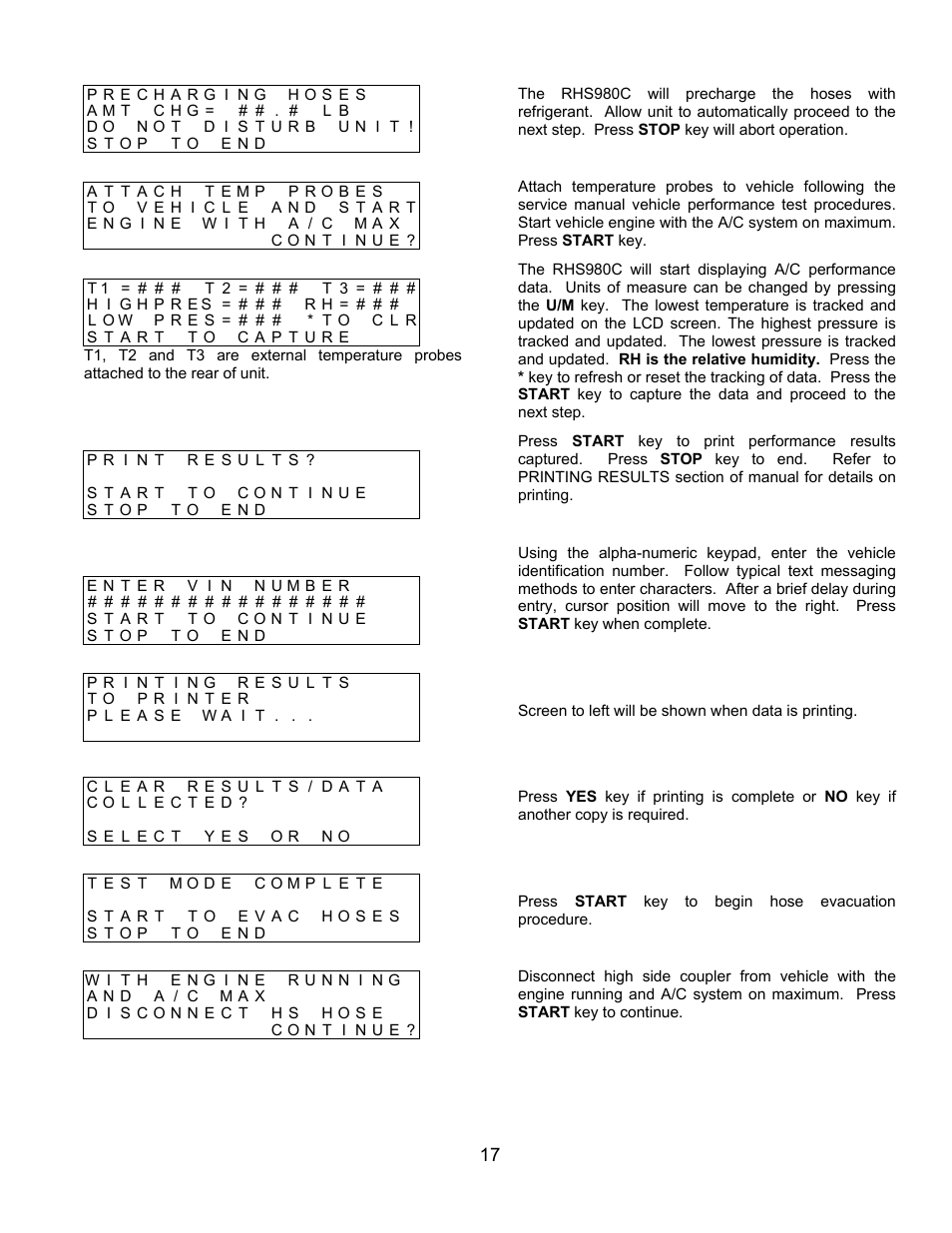 MAHLE RTI RHS980C User Manual | Page 18 / 45