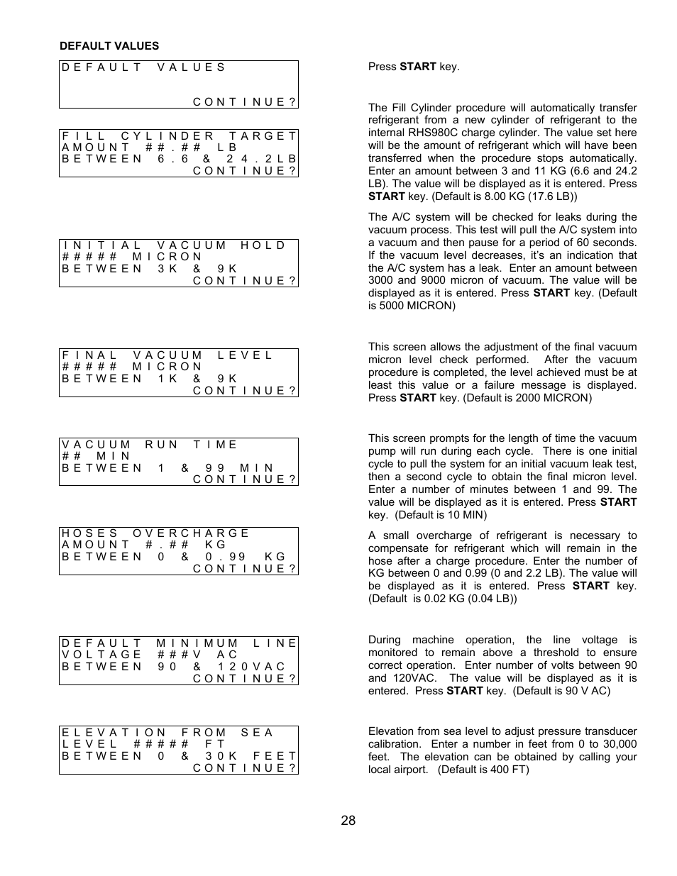 MAHLE RTI RHS980C User Manual | Page 29 / 45