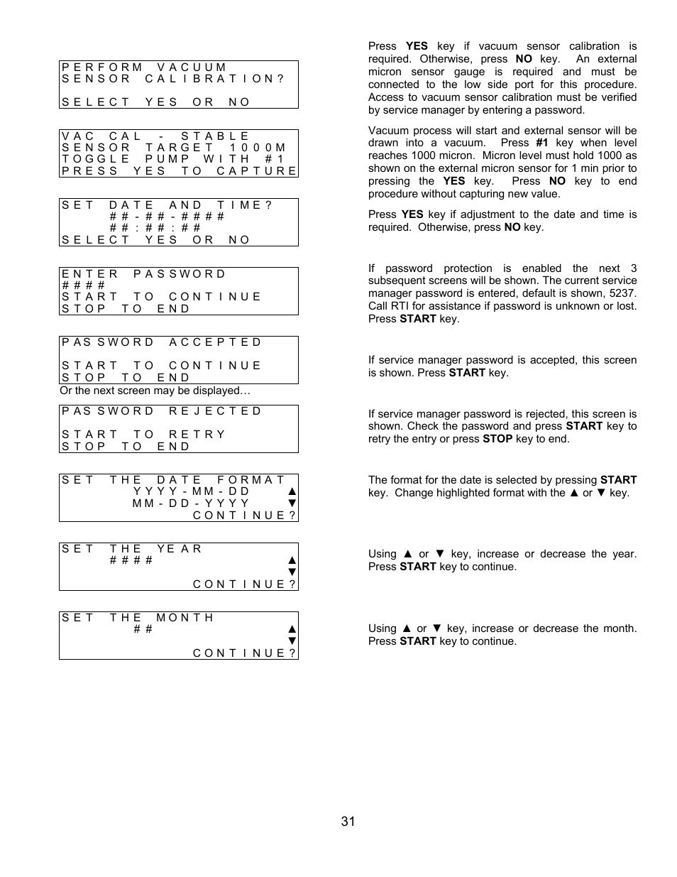 MAHLE RTI RHS980C User Manual | Page 32 / 45