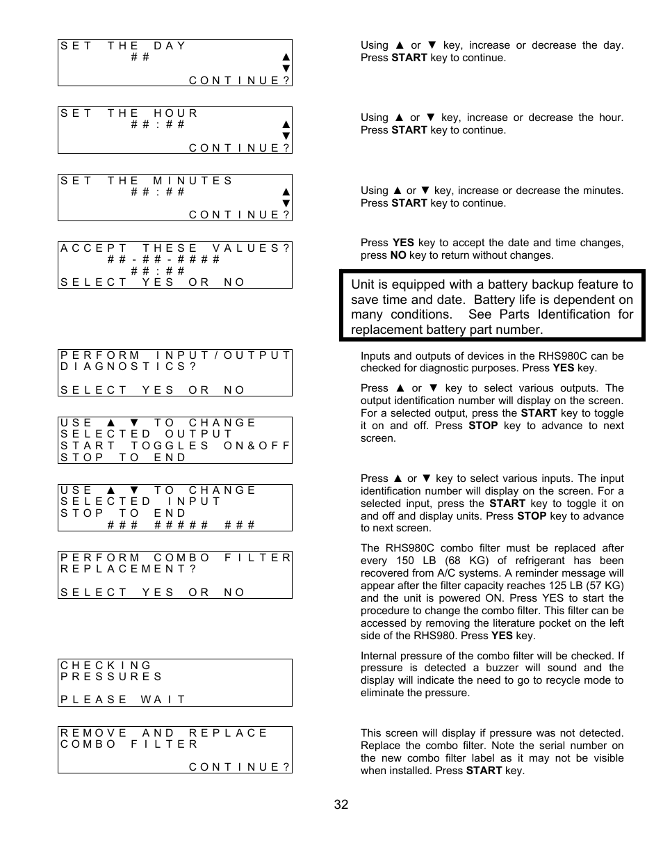 MAHLE RTI RHS980C User Manual | Page 33 / 45