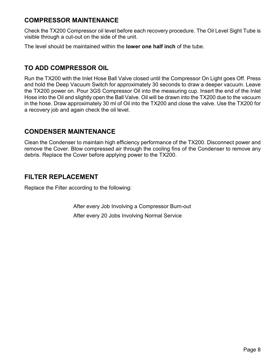 MAHLE RTI TX200 User Manual | Page 9 / 12