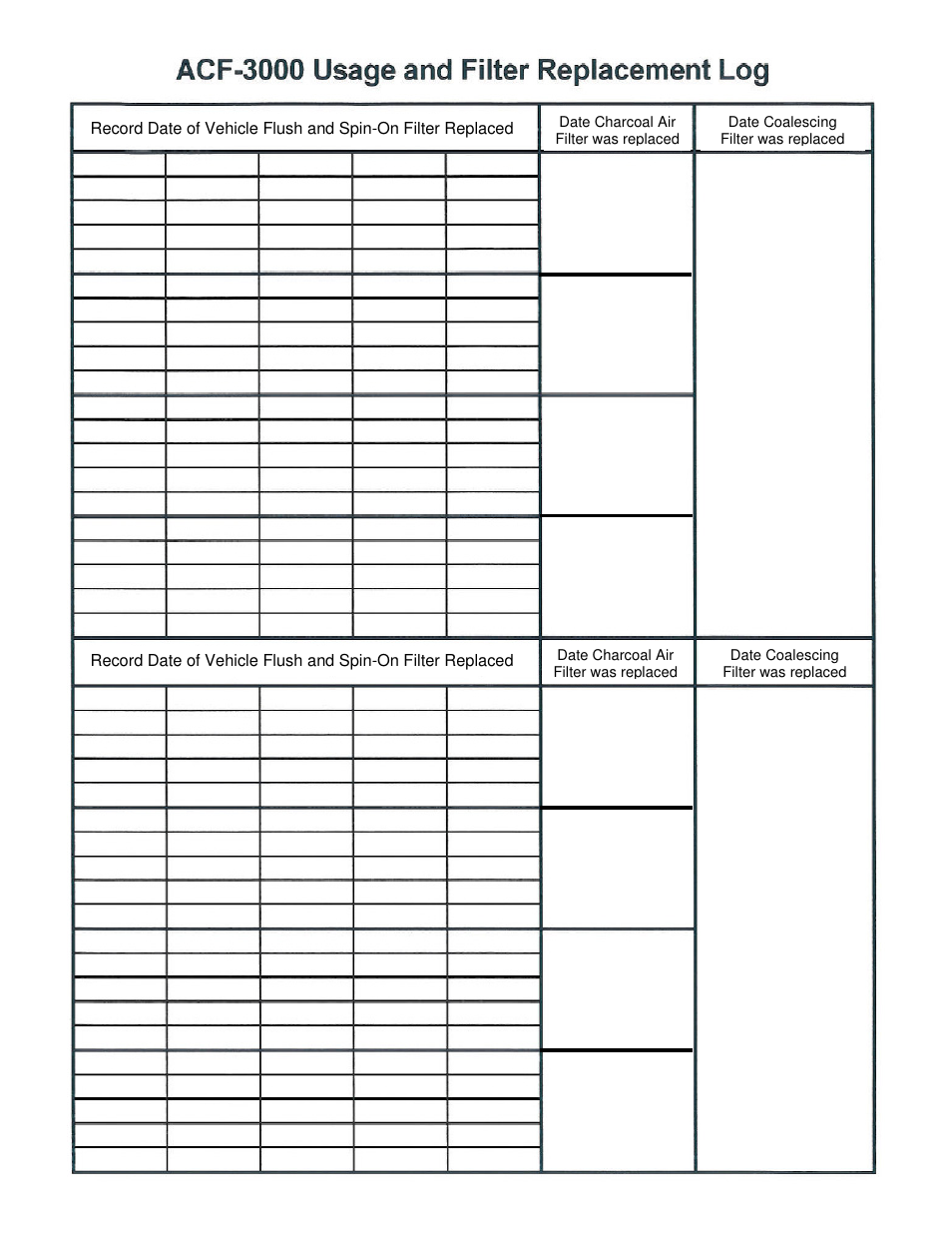 MAHLE RTI ACF-3000 User Manual | Page 13 / 17